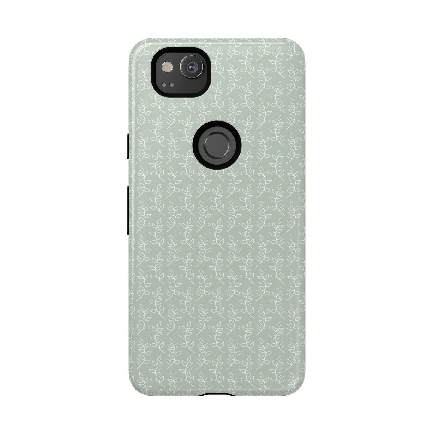 Minimal Leaf Print Google Pixel Case