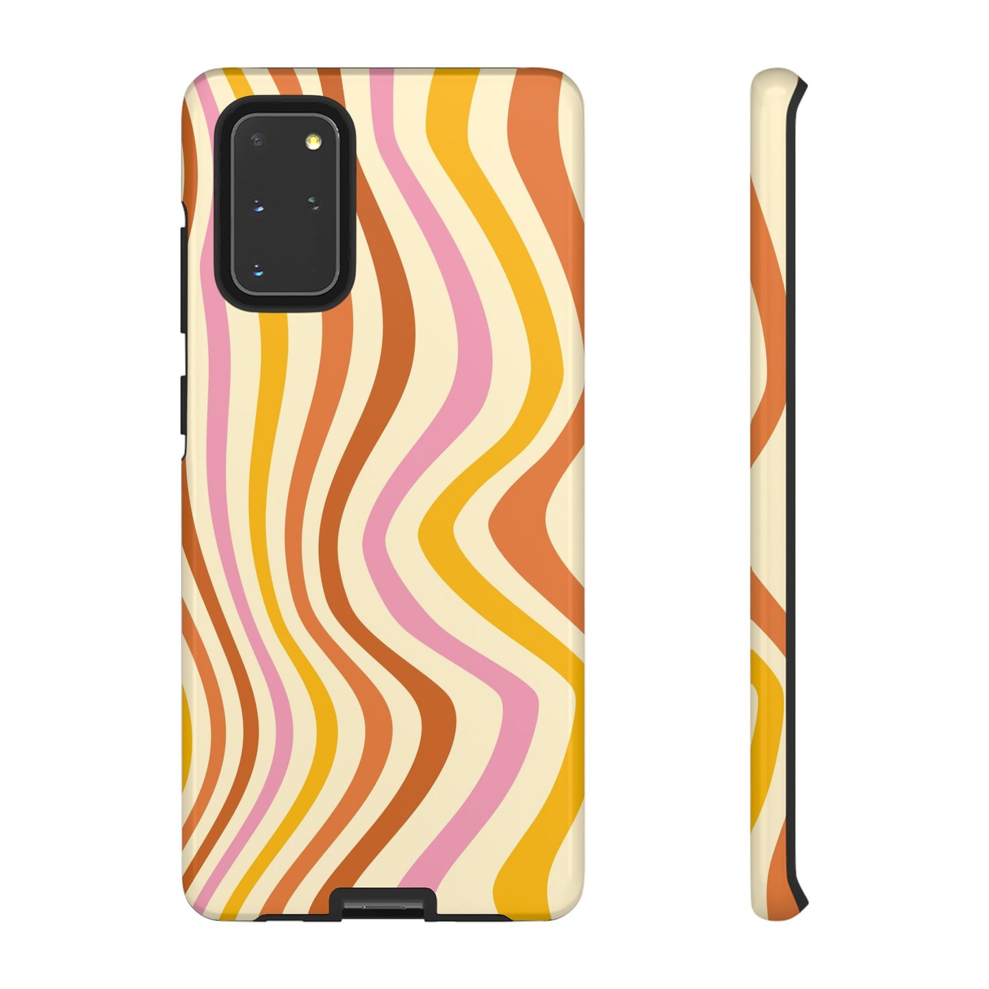Retro Sunset Wave Samsung Case