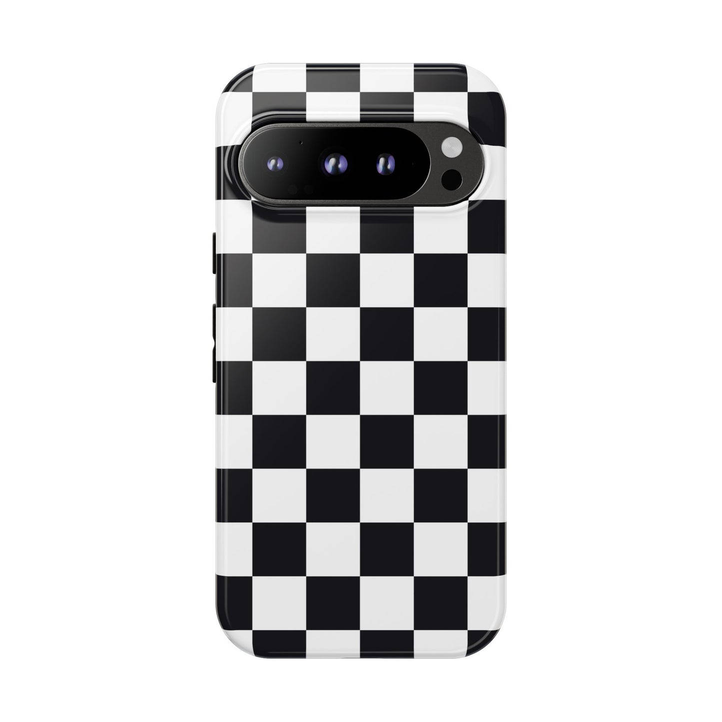 Black & White Checkerboard Google Pixel Case