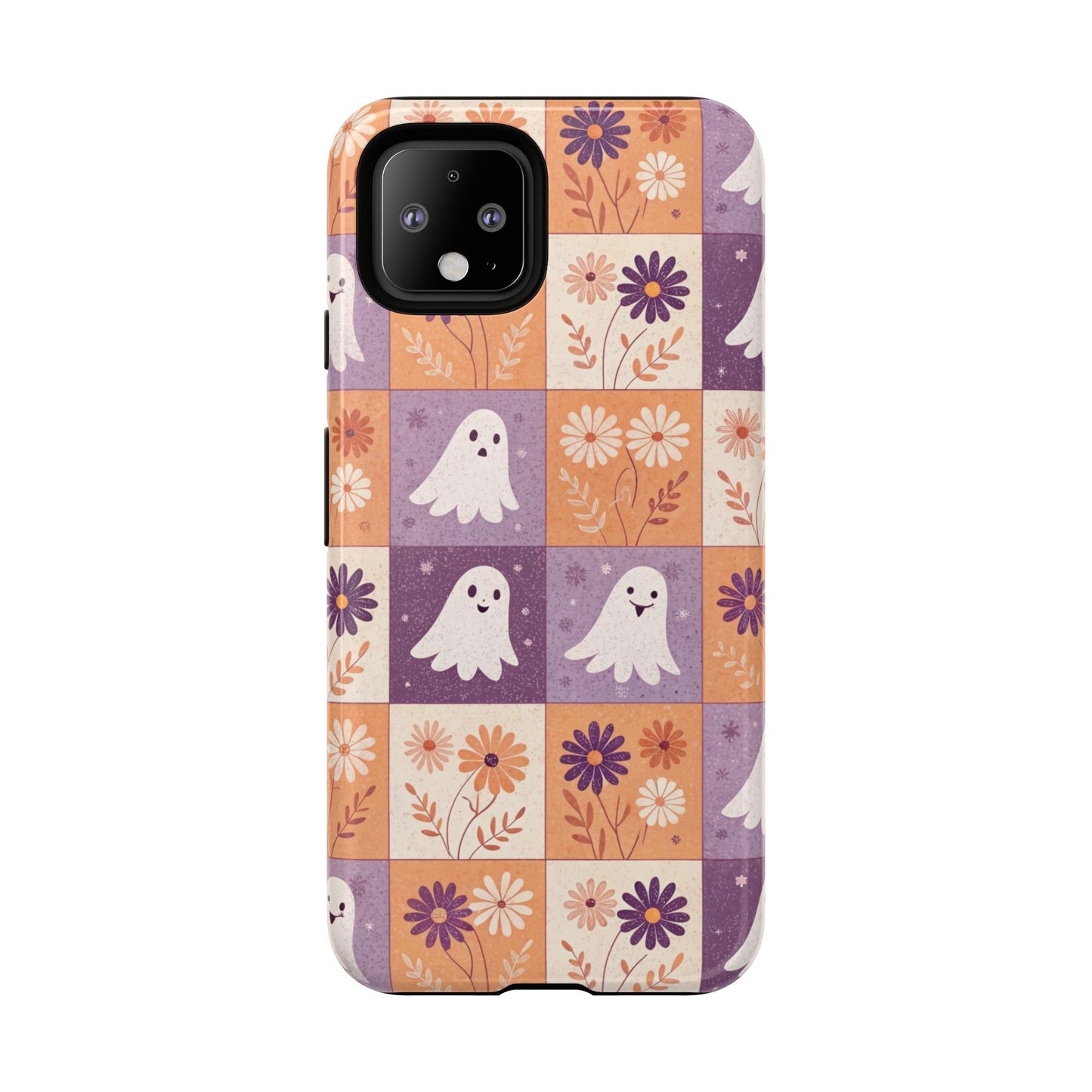 Ghost Floral Checkerboard Google Pixel Case