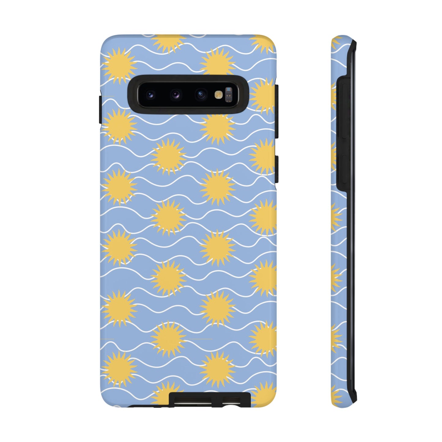 Sunny Waves Blue Samsung Case