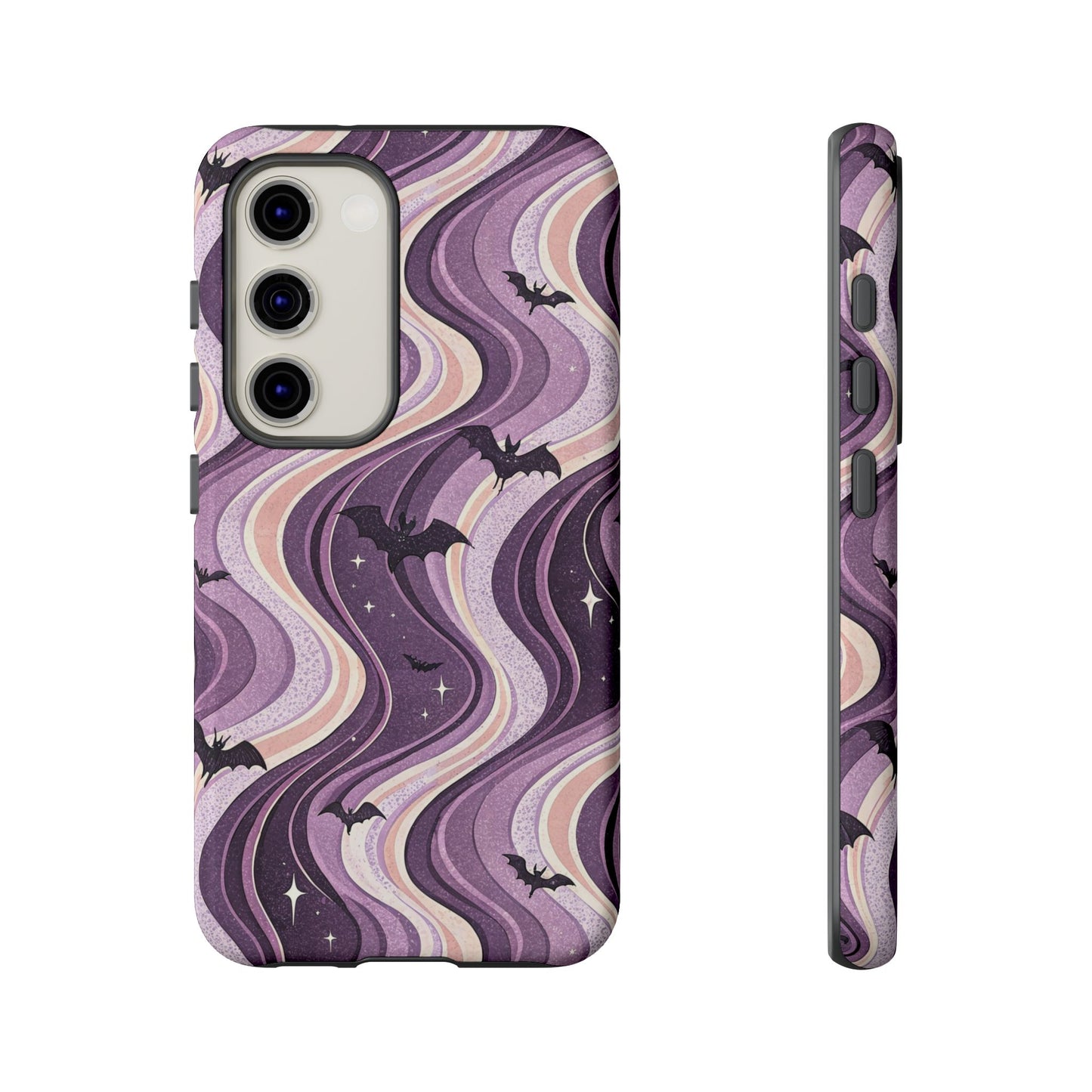 Retro Bats & Swirls Samsung Case
