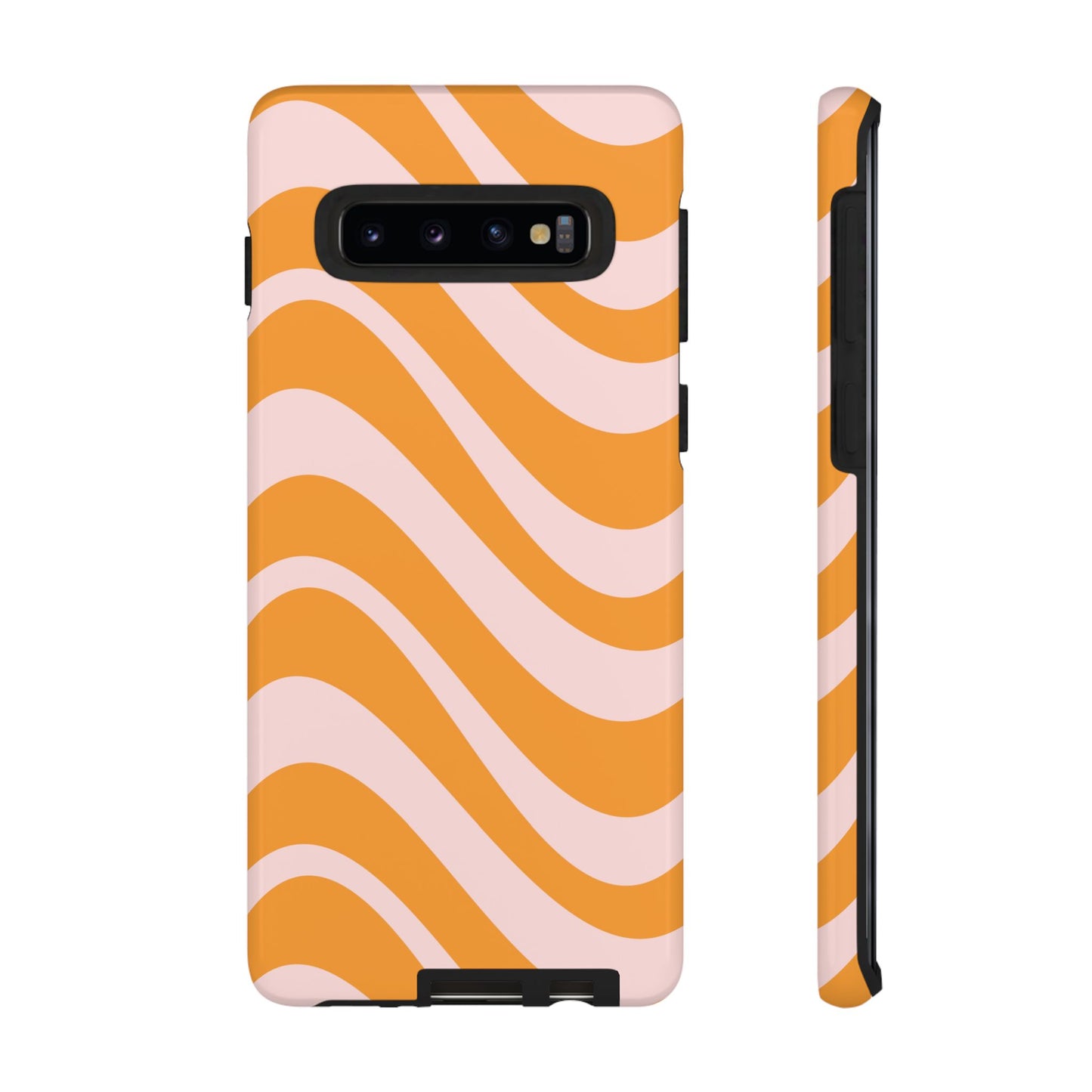 Retro Wavy Stripe Samsung Case