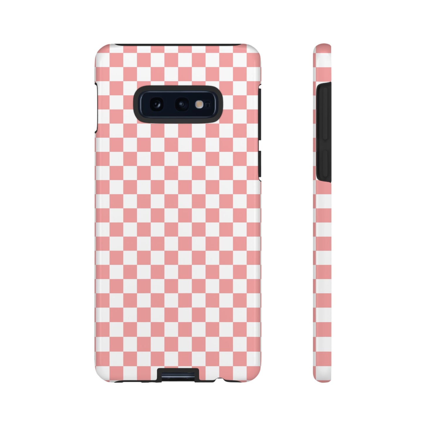 Pink Checkerboard Samsung Case