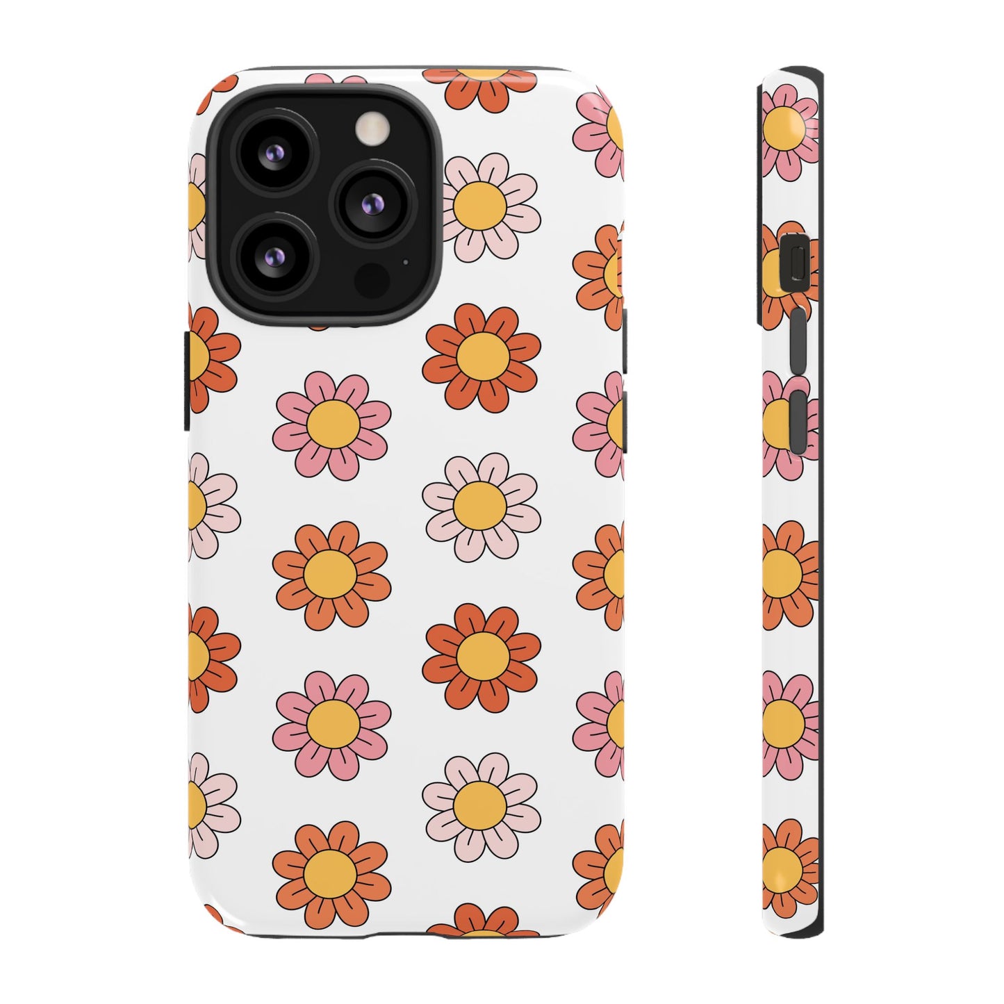 Retro Daisy iPhone Case