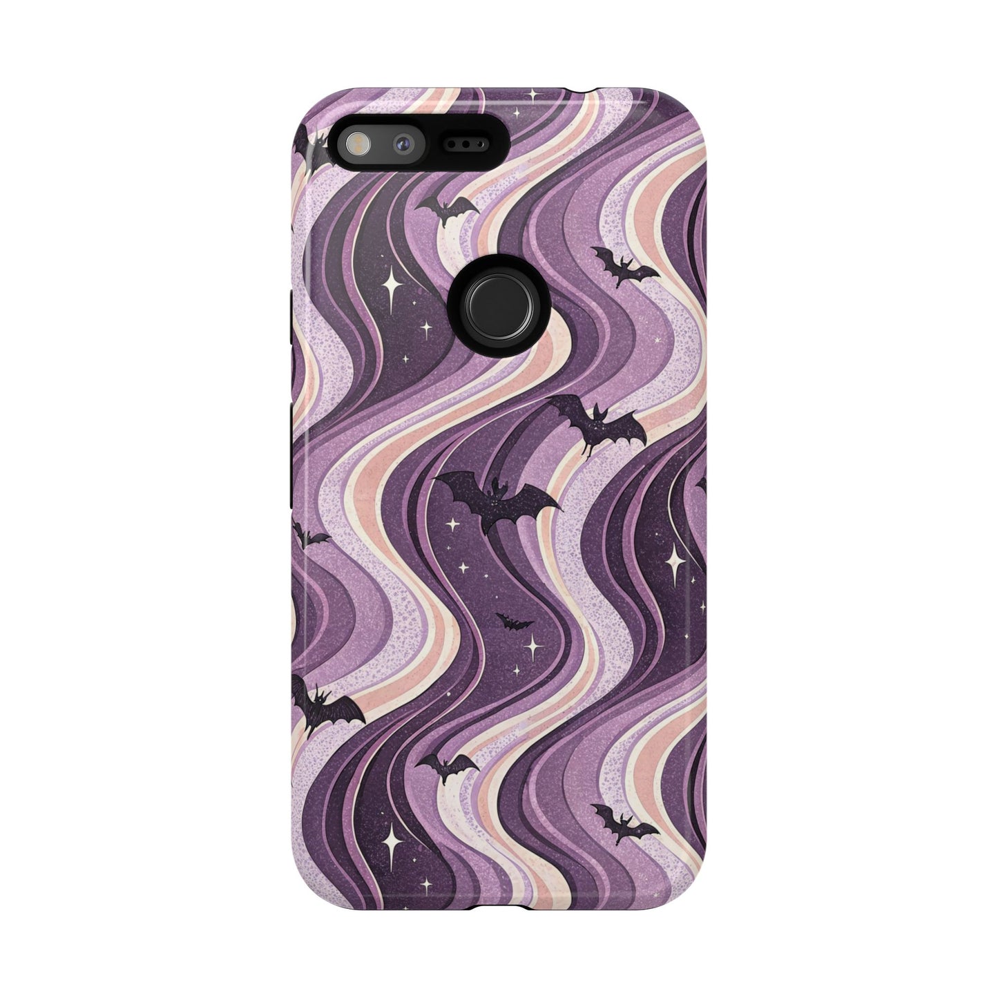 Retro Bats & Swirls Google Pixel Case
