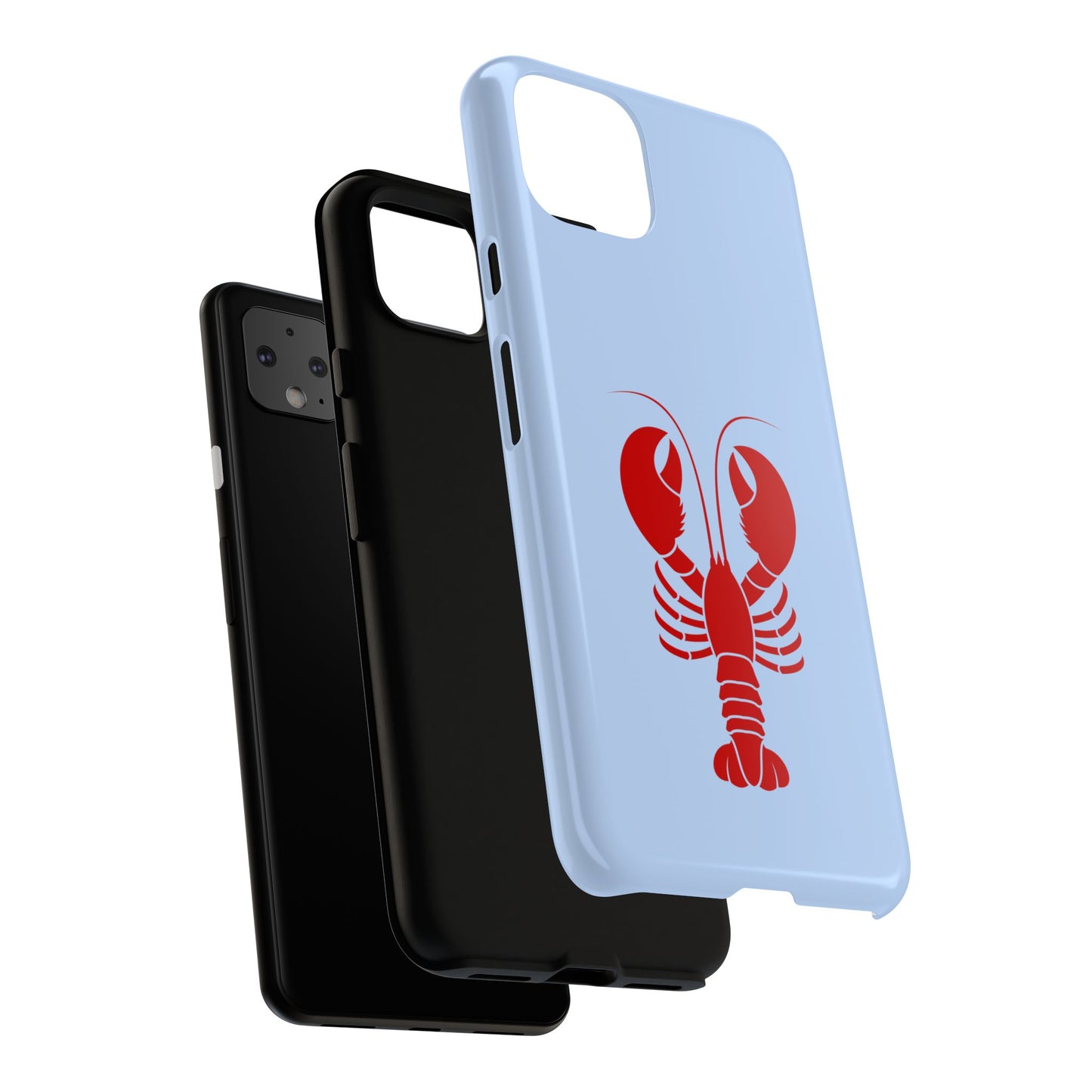 Red Lobster on Sky Blue Google Pixel Case