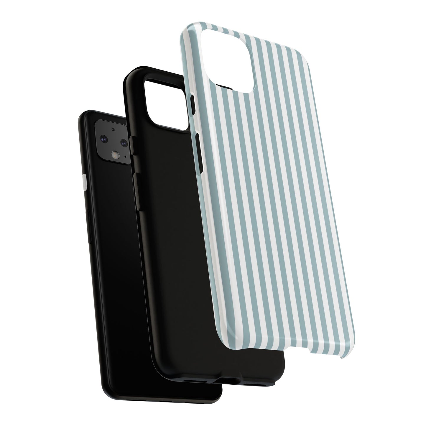 Blue & White Stripe Google Pixel Case