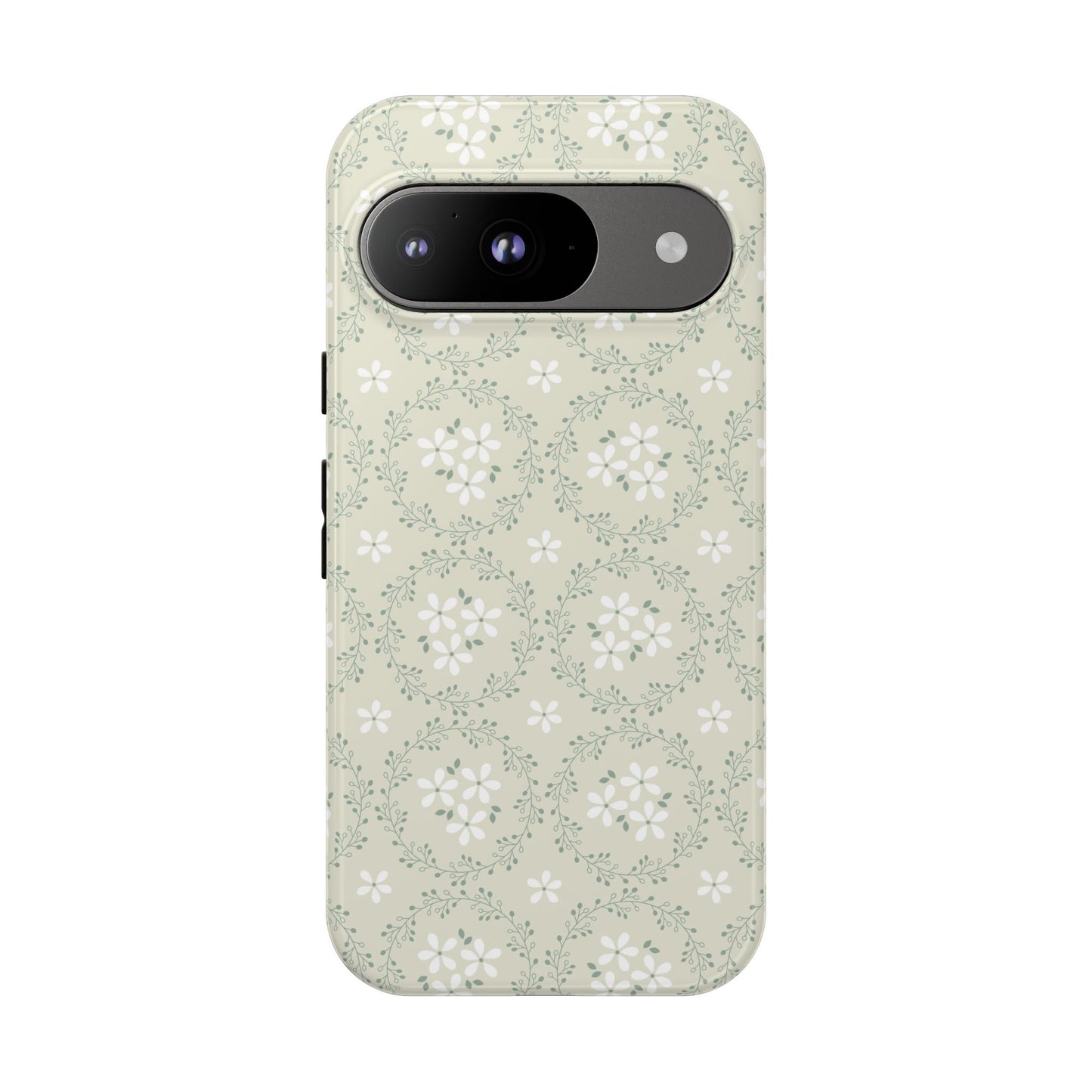 Vintage Daisy Wreath Google Pixel Case