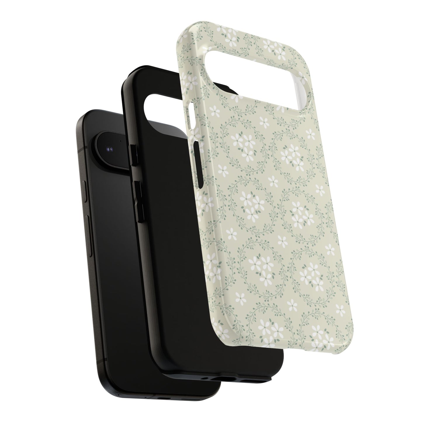 Vintage Daisy Wreath Google Pixel Case