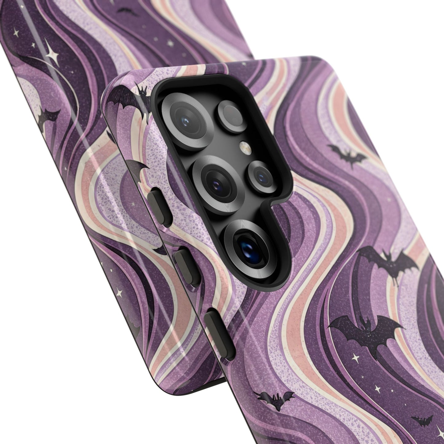 Retro Bats & Swirls Samsung Case