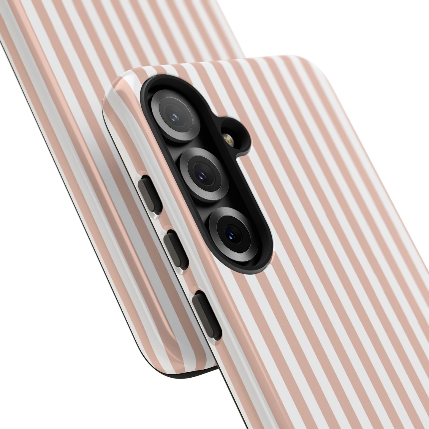 Blush & White Stripe Samsung Case