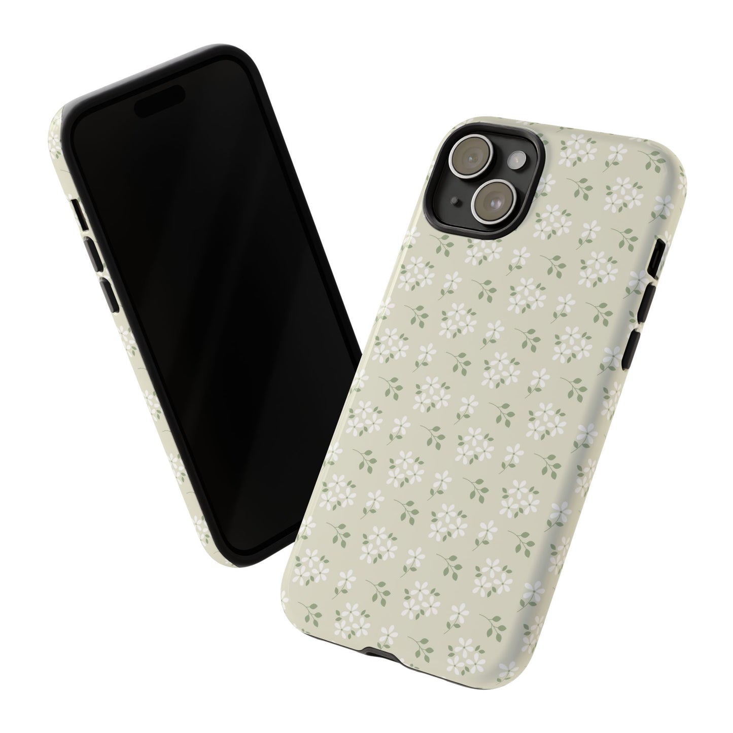 Beige Daisy Bloom iPhone Case
