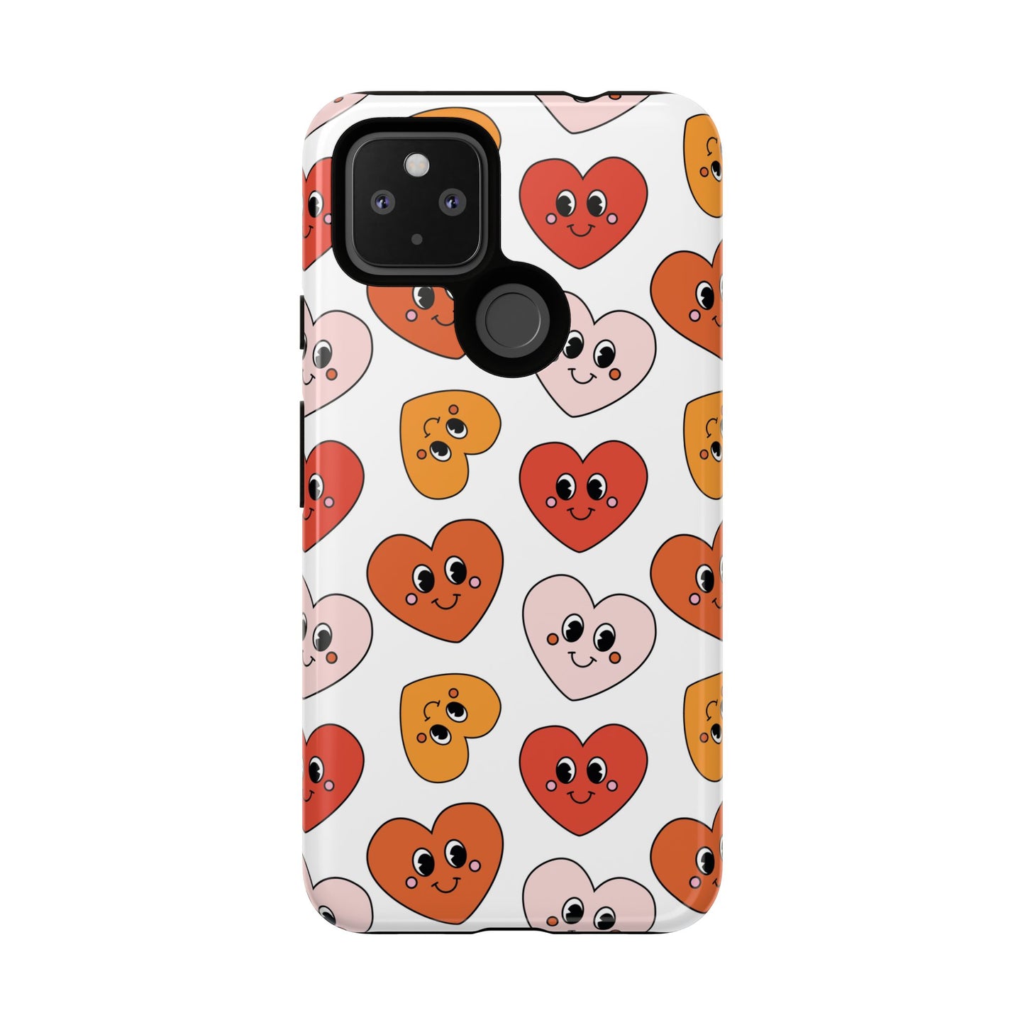 Smiley Heart Faces Google Pixel Case