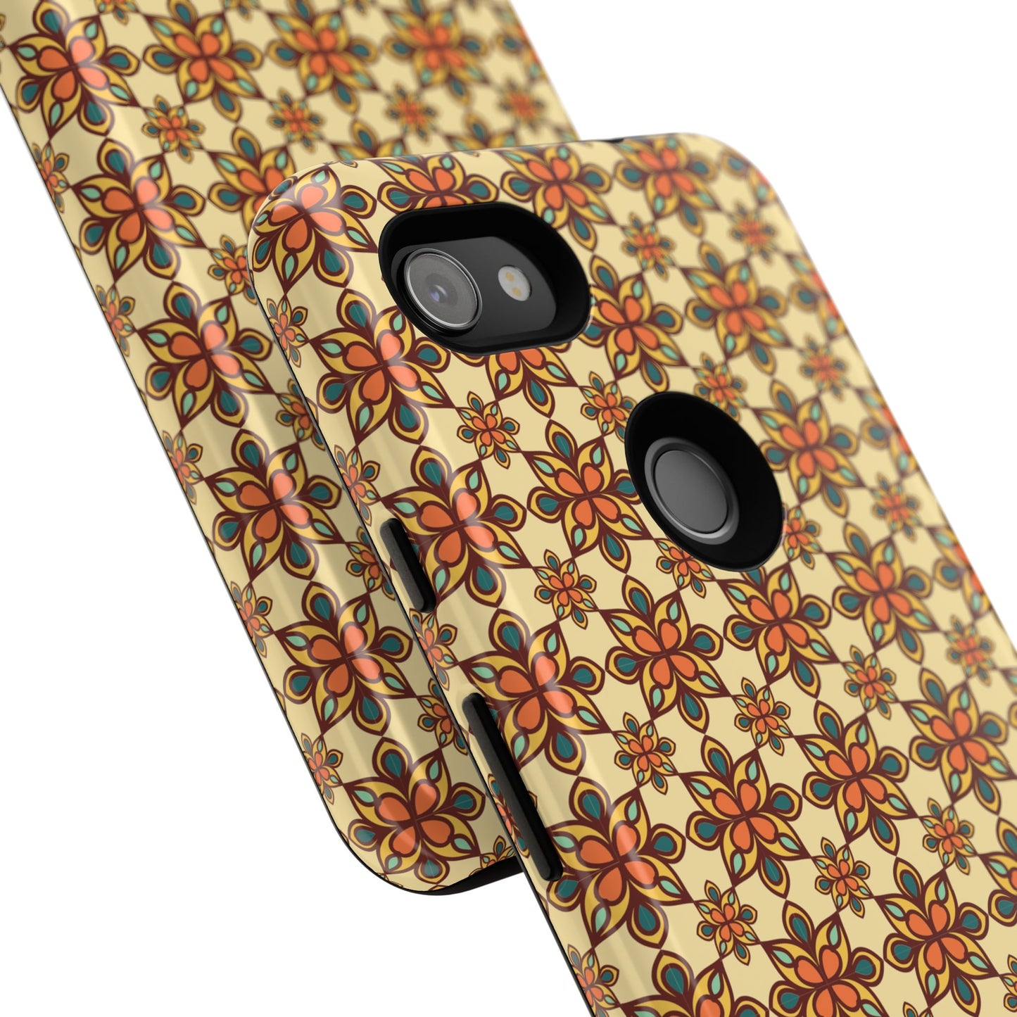 Retro Mandala Floral Google Pixel Case