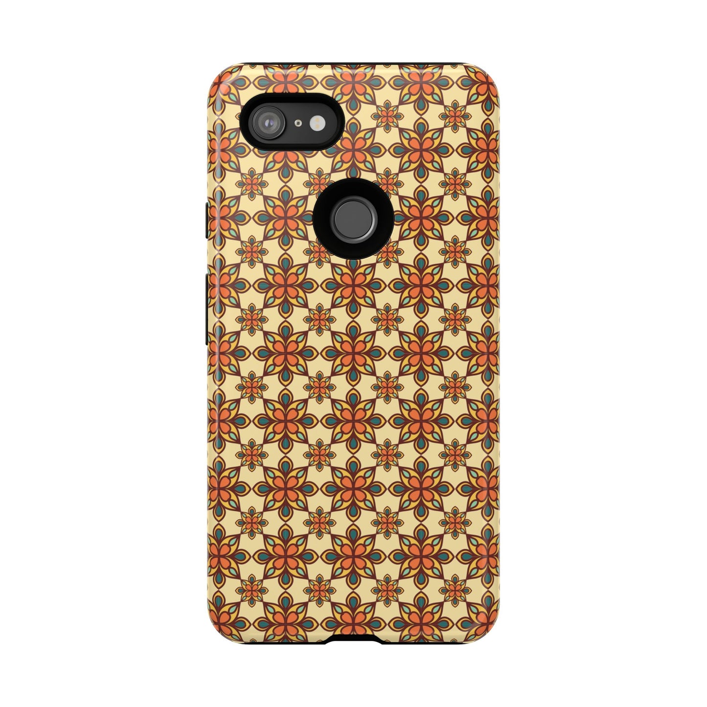 Retro Mandala Floral Google Pixel Case