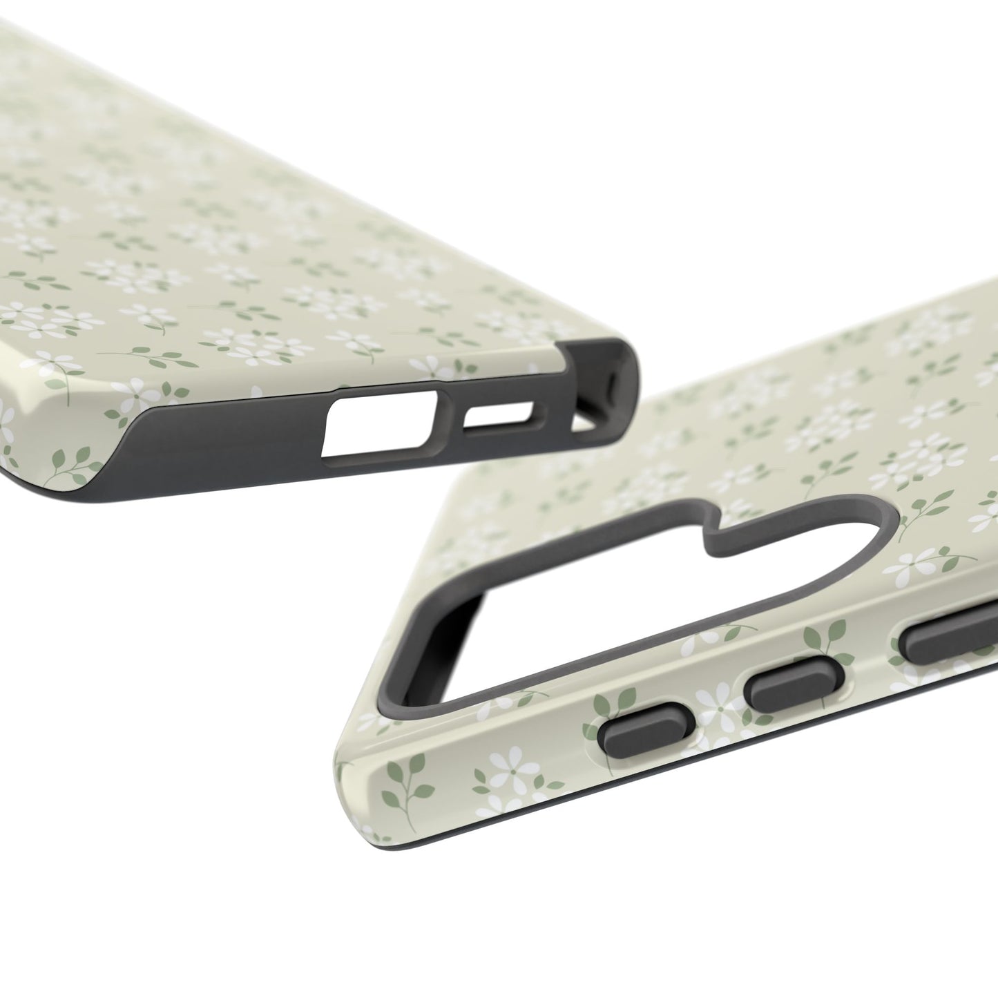 Beige Daisy Bloom Samsung Case