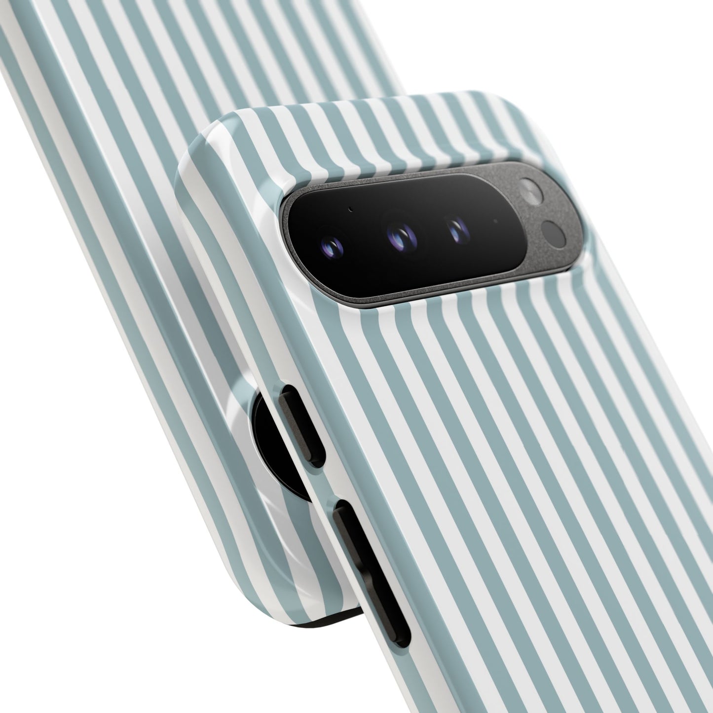 Blue & White Stripe Google Pixel Case