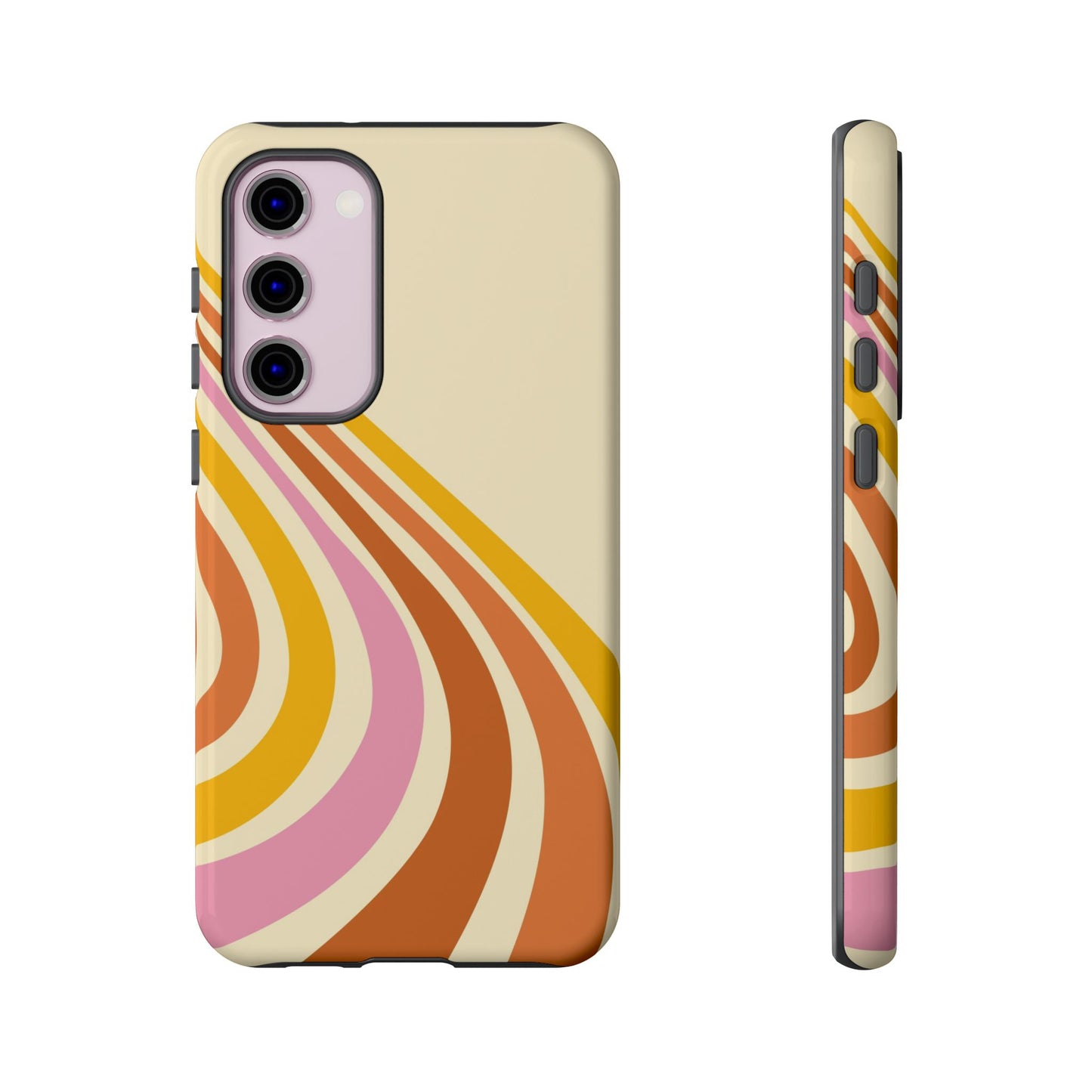 Retro Wave Swirl Samsung Case