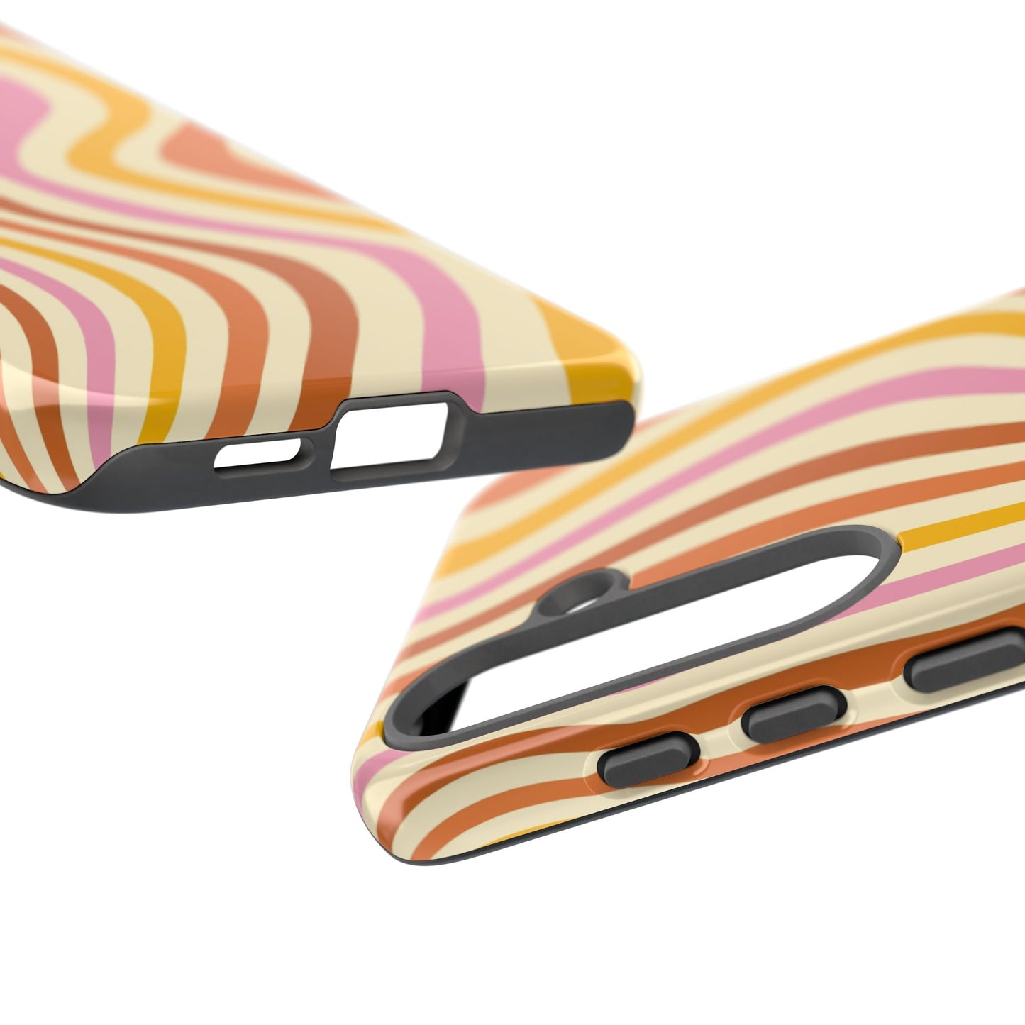 Retro Sunset Wave Samsung Case