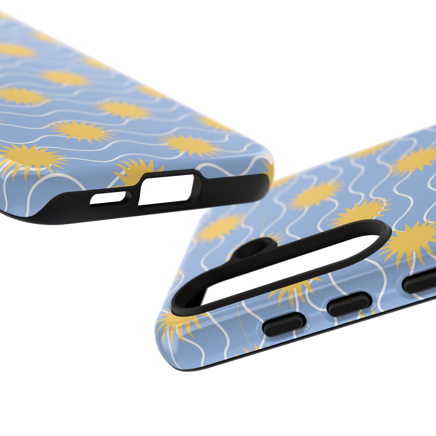 Sunny Waves Blue Samsung Case