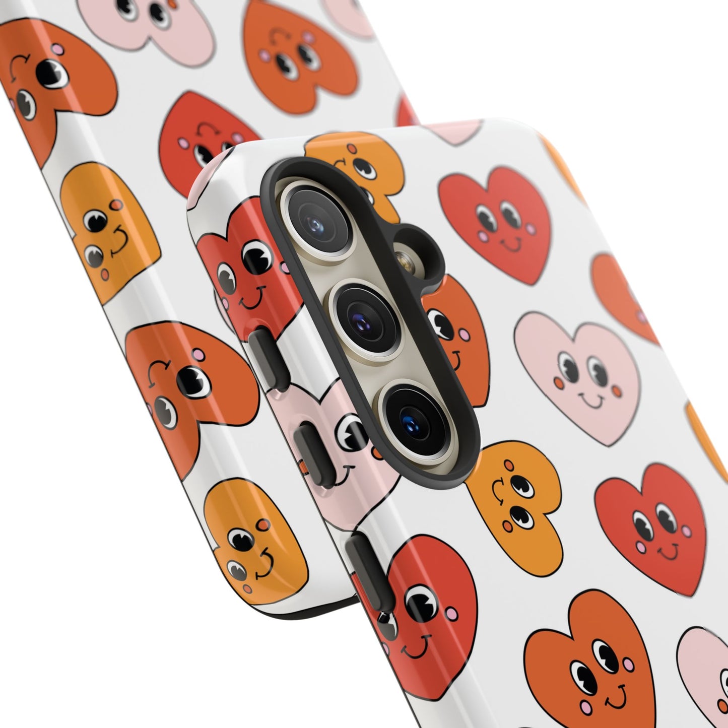 Smiley Heart Faces Samsung Case