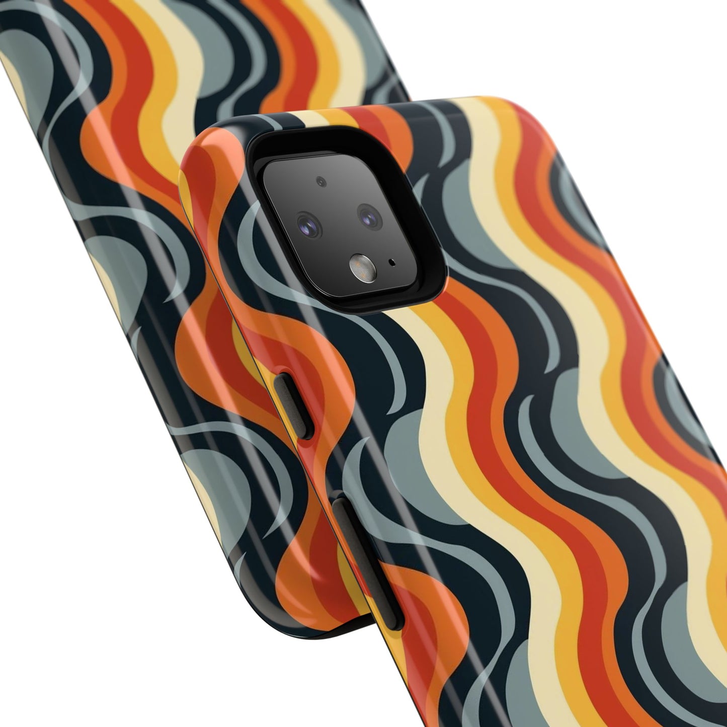 Retro Wavy Stripe Google Pixel Case