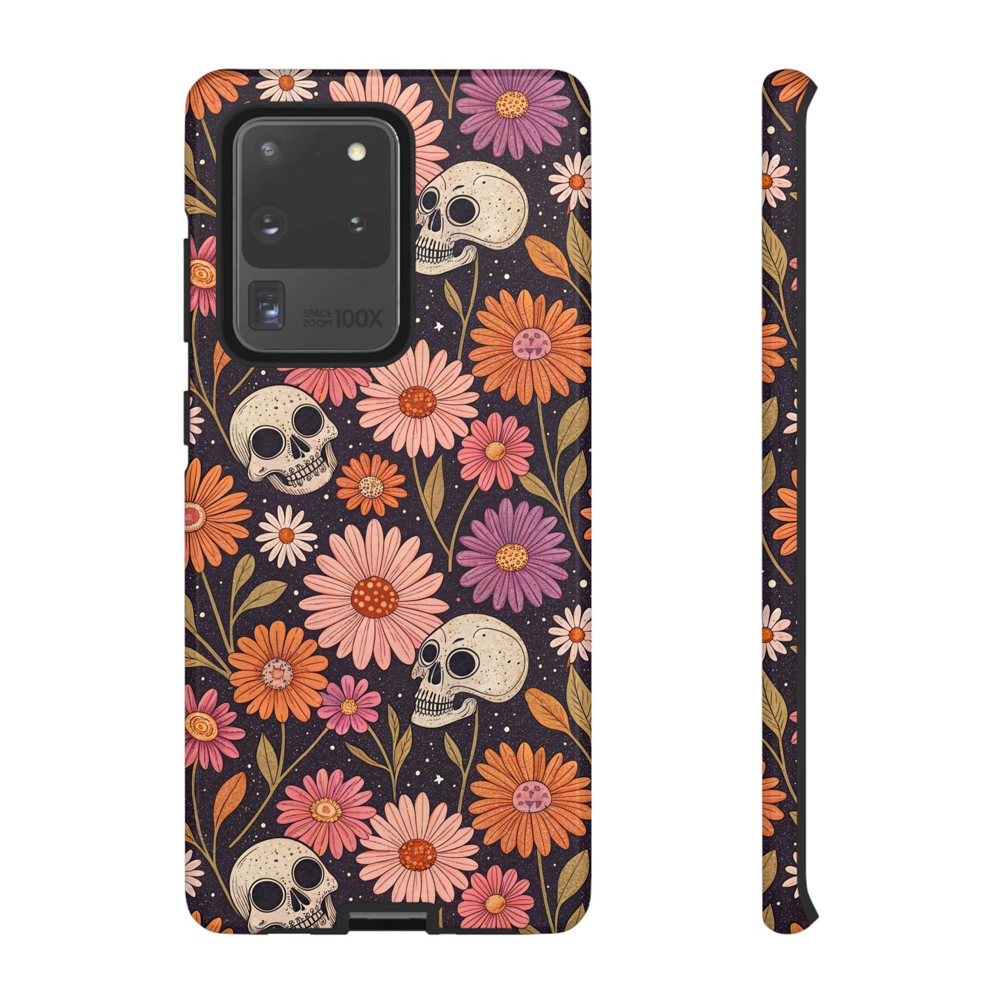 Skulls & Fall Florals Samsung Case