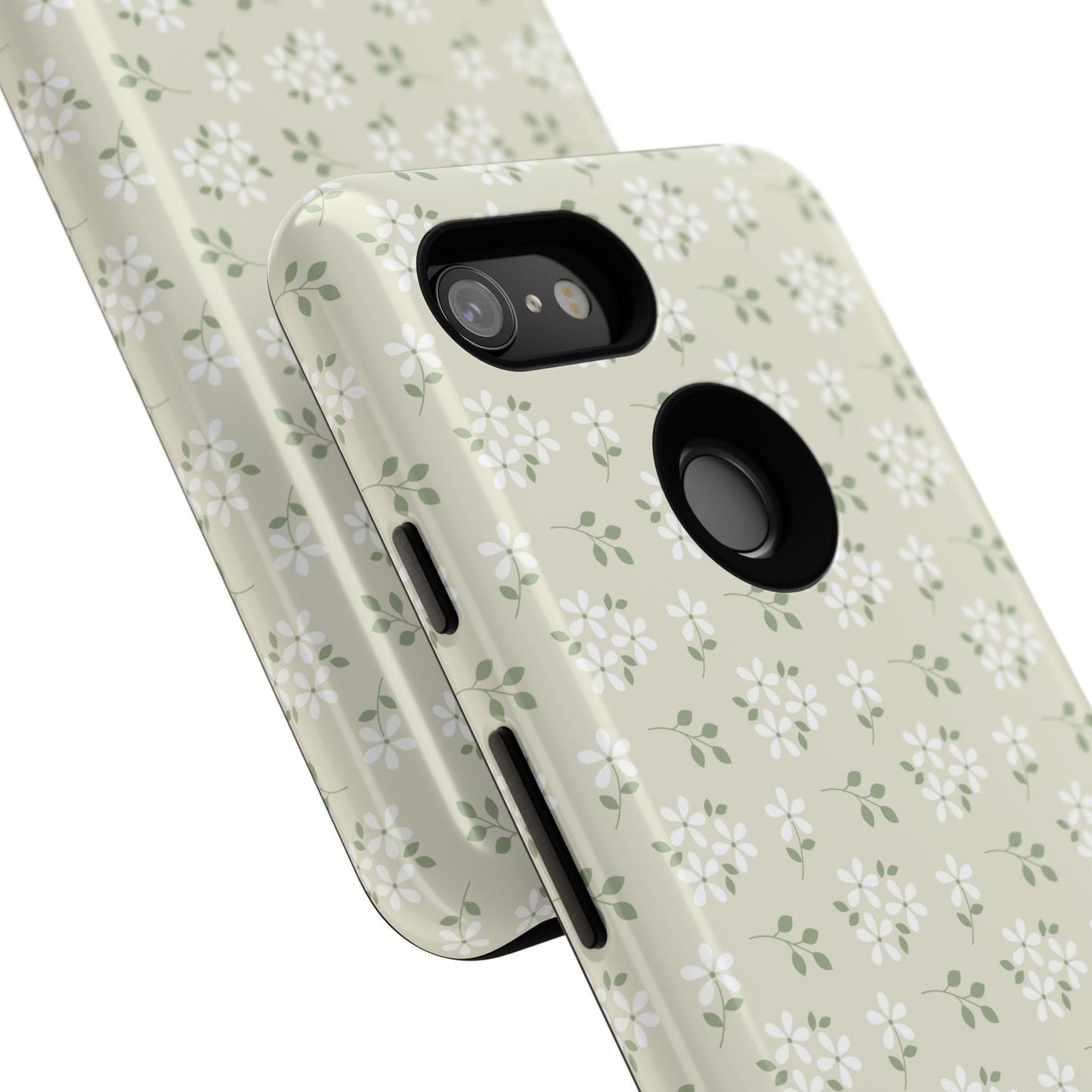 Beige Daisy Bloom Google Pixel Case