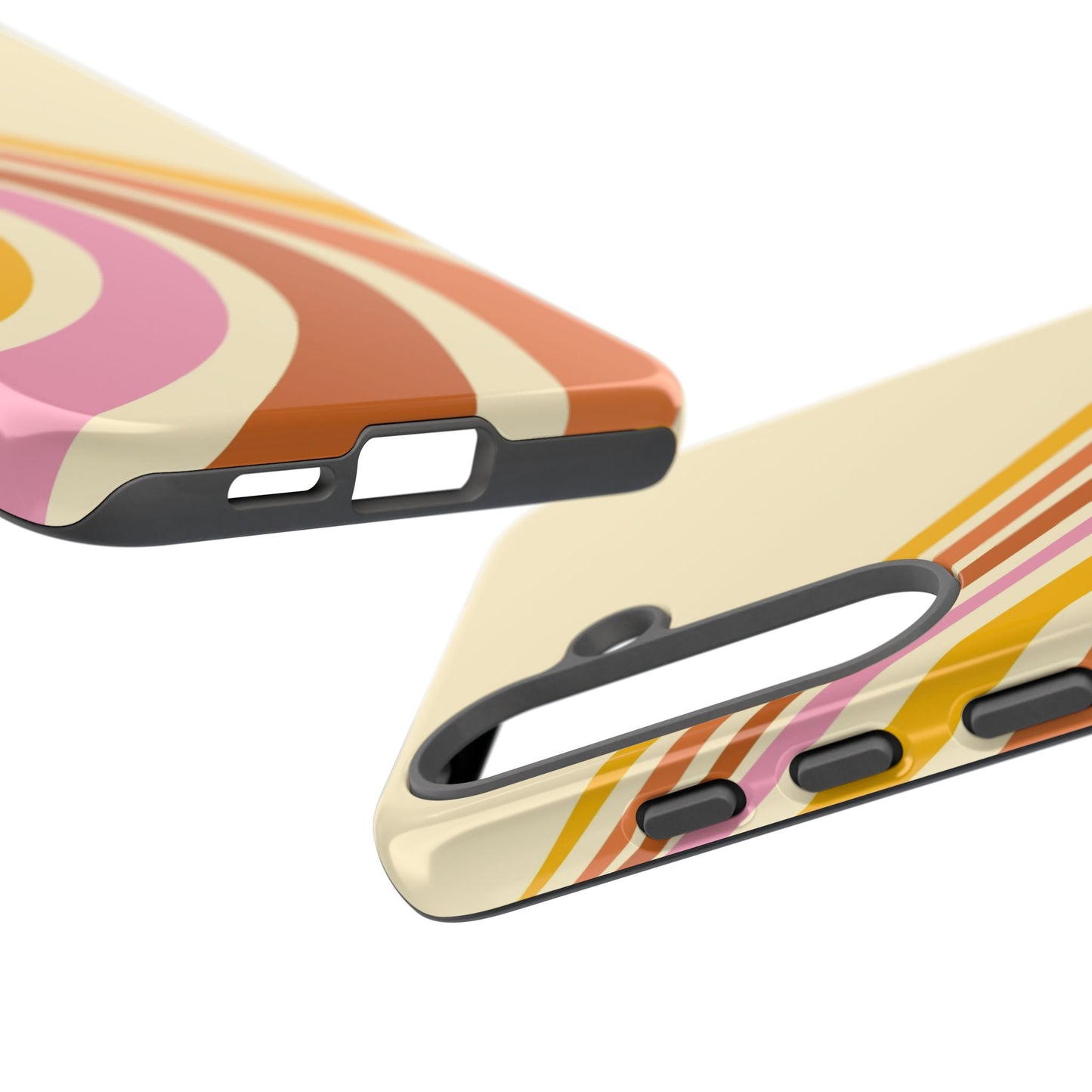 Retro Wave Swirl Samsung Case
