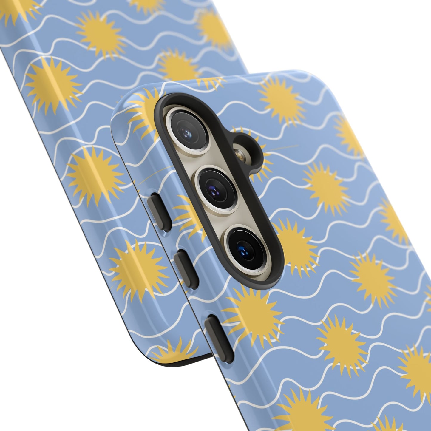 Sunny Waves Blue Samsung Case