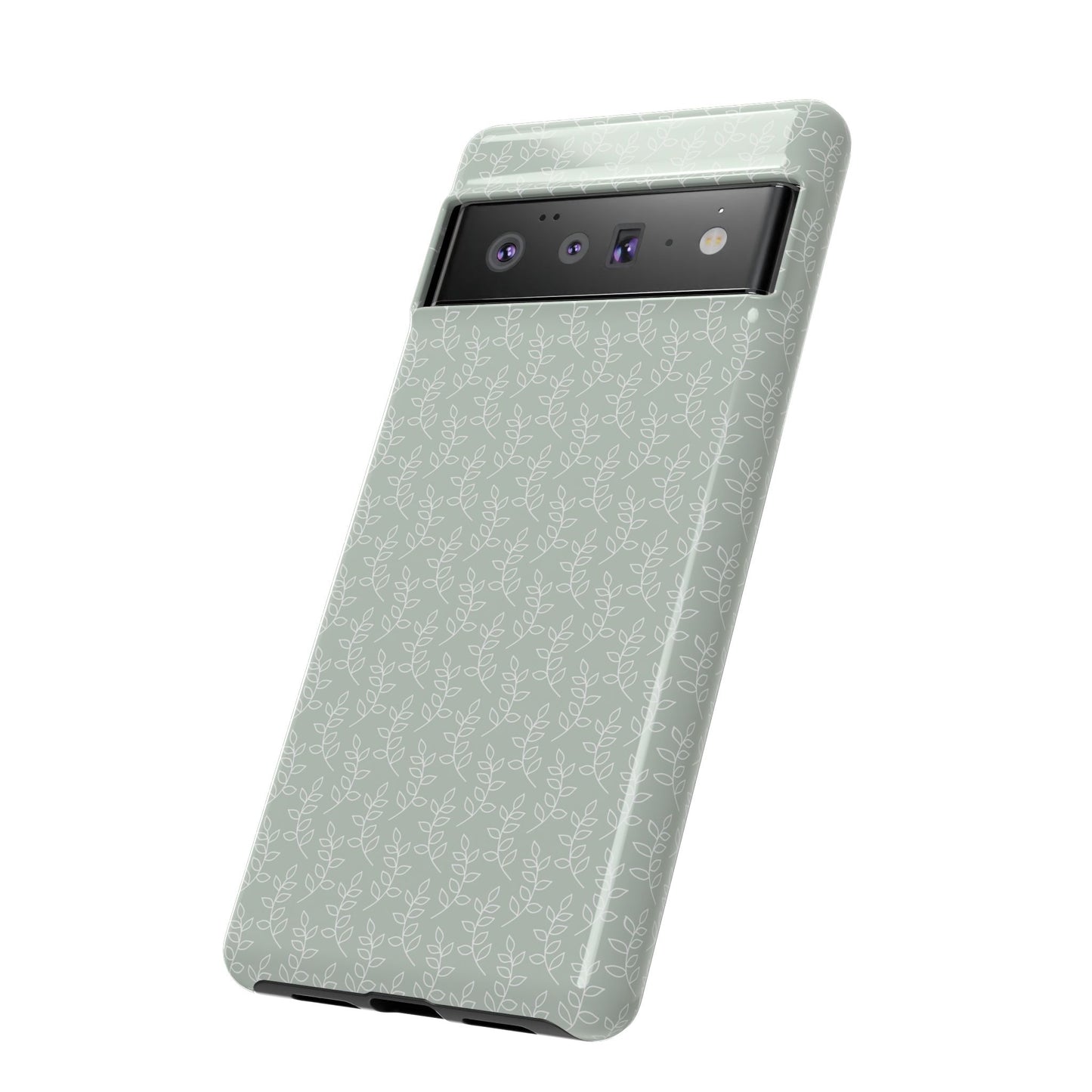 Minimal Leaf Print Google Pixel Case