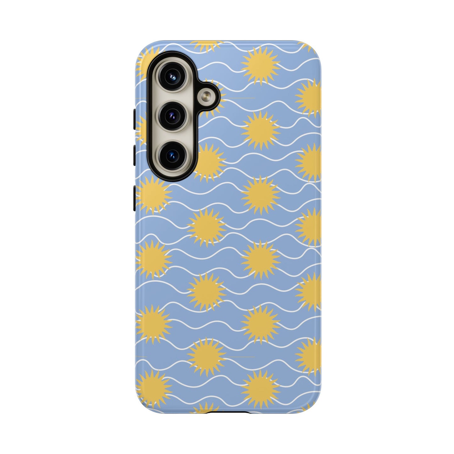 Sunny Waves Blue Samsung Case