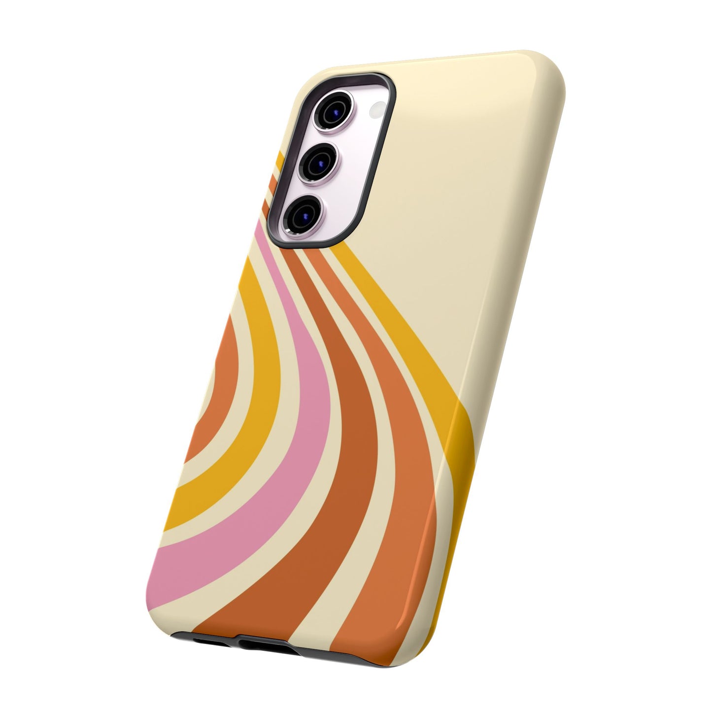 Retro Wave Swirl Samsung Case