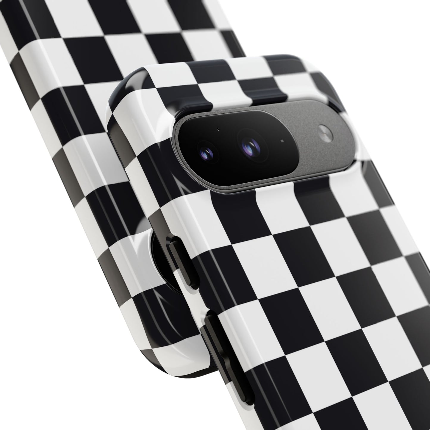 Black & White Checkerboard Google Pixel Case