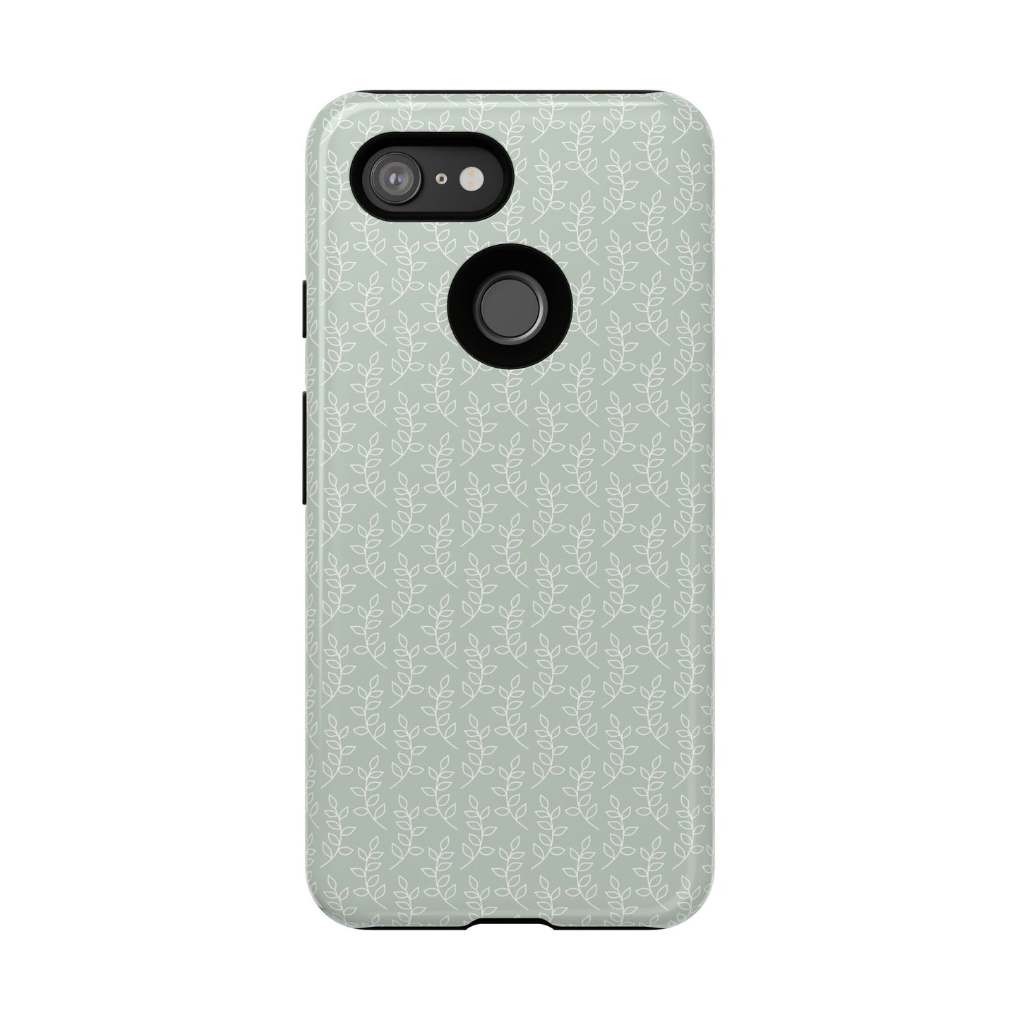 Minimal Leaf Print Google Pixel Case