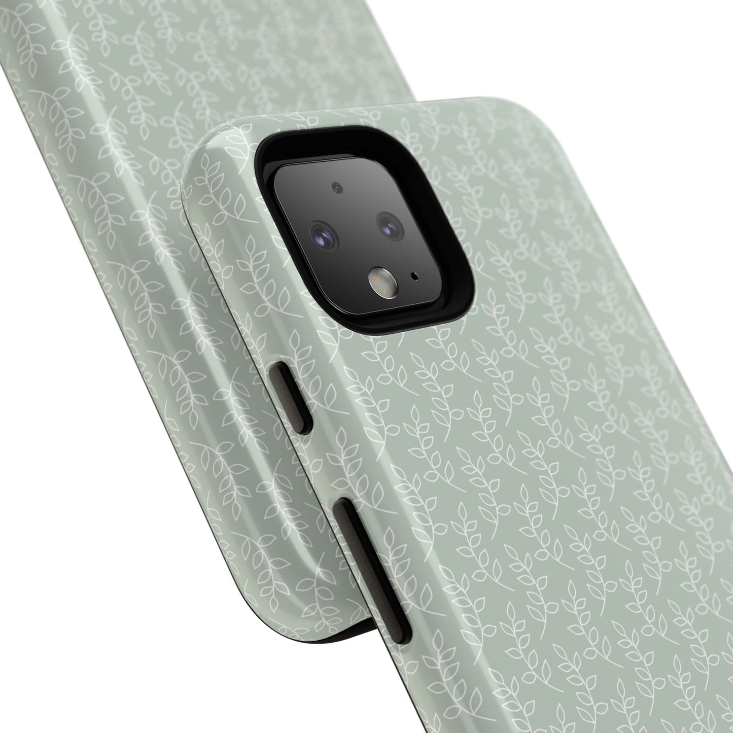 Minimal Leaf Print Google Pixel Case