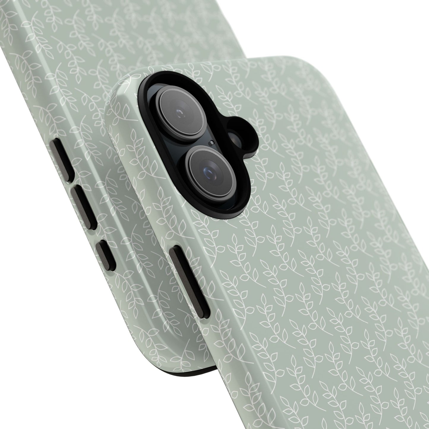 Minimal Leaf Print iPhone Case