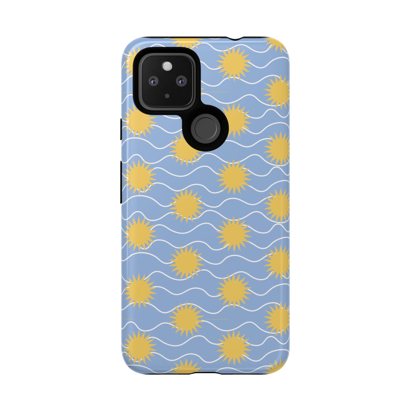 Sunny Waves Blue Google Pixel Case