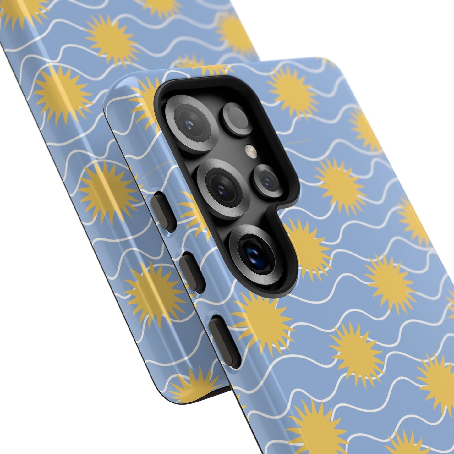 Sunny Waves Blue Samsung Case