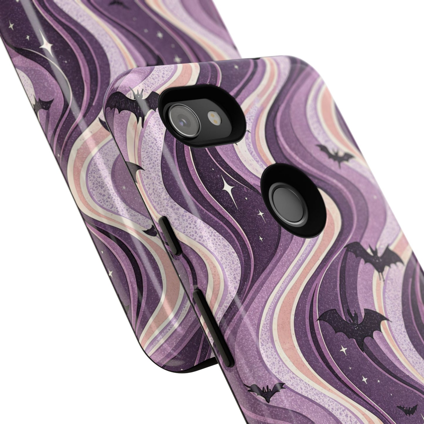 Retro Bats & Swirls Google Pixel Case