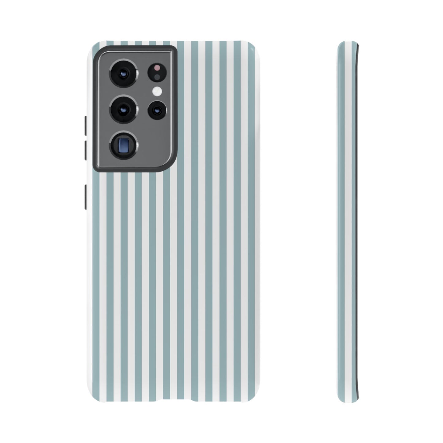 Blue & White Stripe Samsung Case