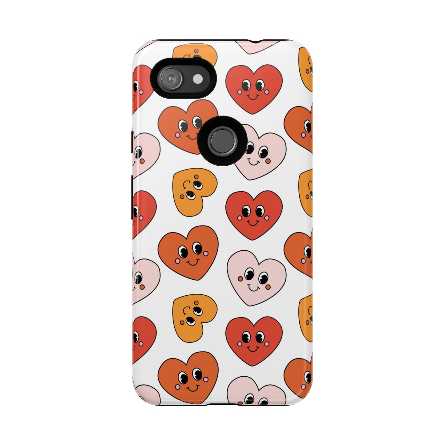 Smiley Heart Faces Google Pixel Case