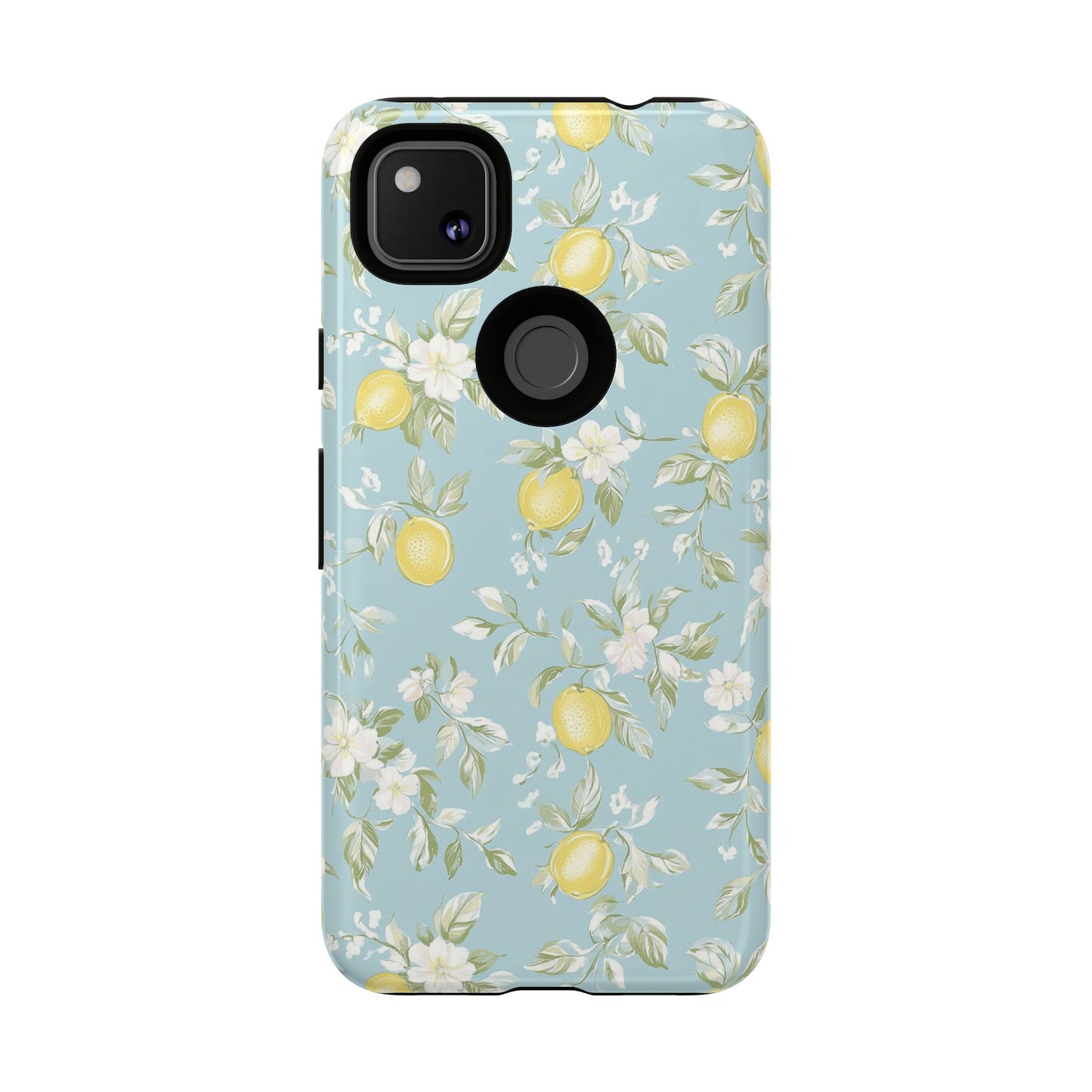 Lemon Blossom Blue Google Pixel Case