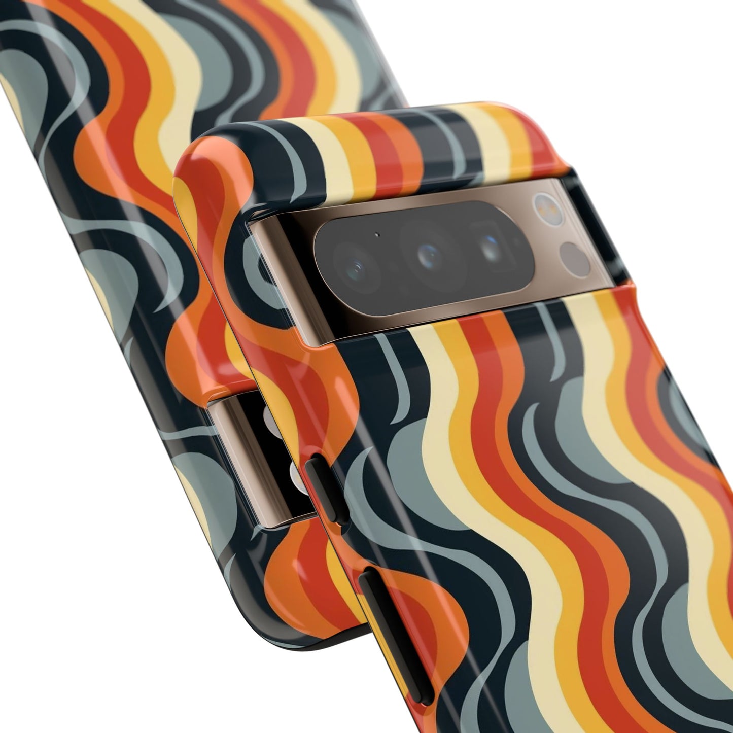 Retro Wavy Stripe Google Pixel Case