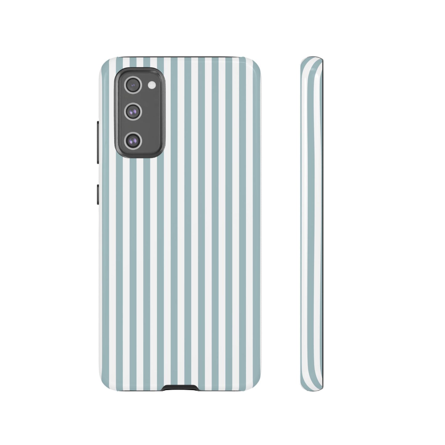 Blue & White Stripe Samsung Case