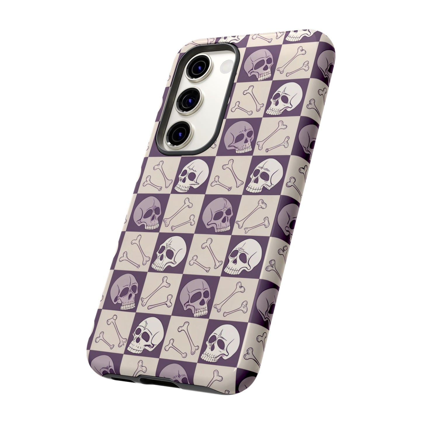 Skull & Bones Checkered Samsung Case