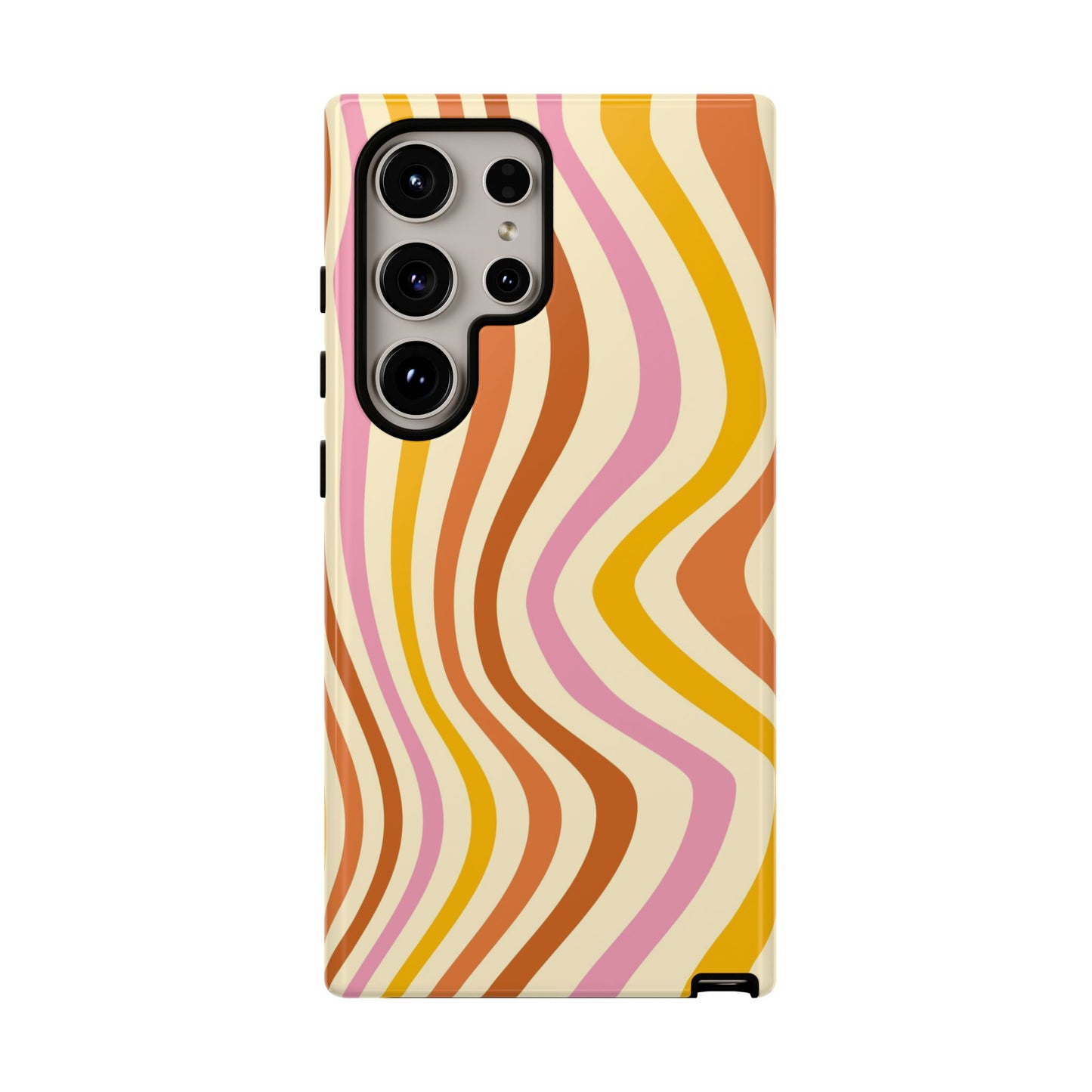 Retro Sunset Wave Samsung Case