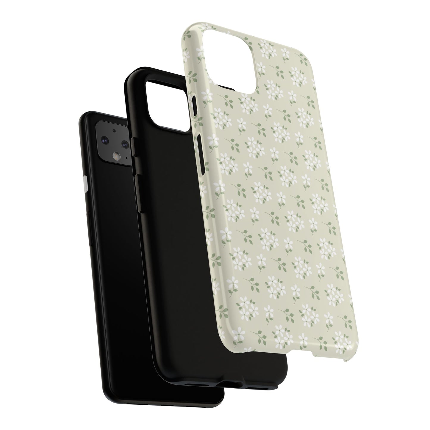 Beige Daisy Bloom Google Pixel Case