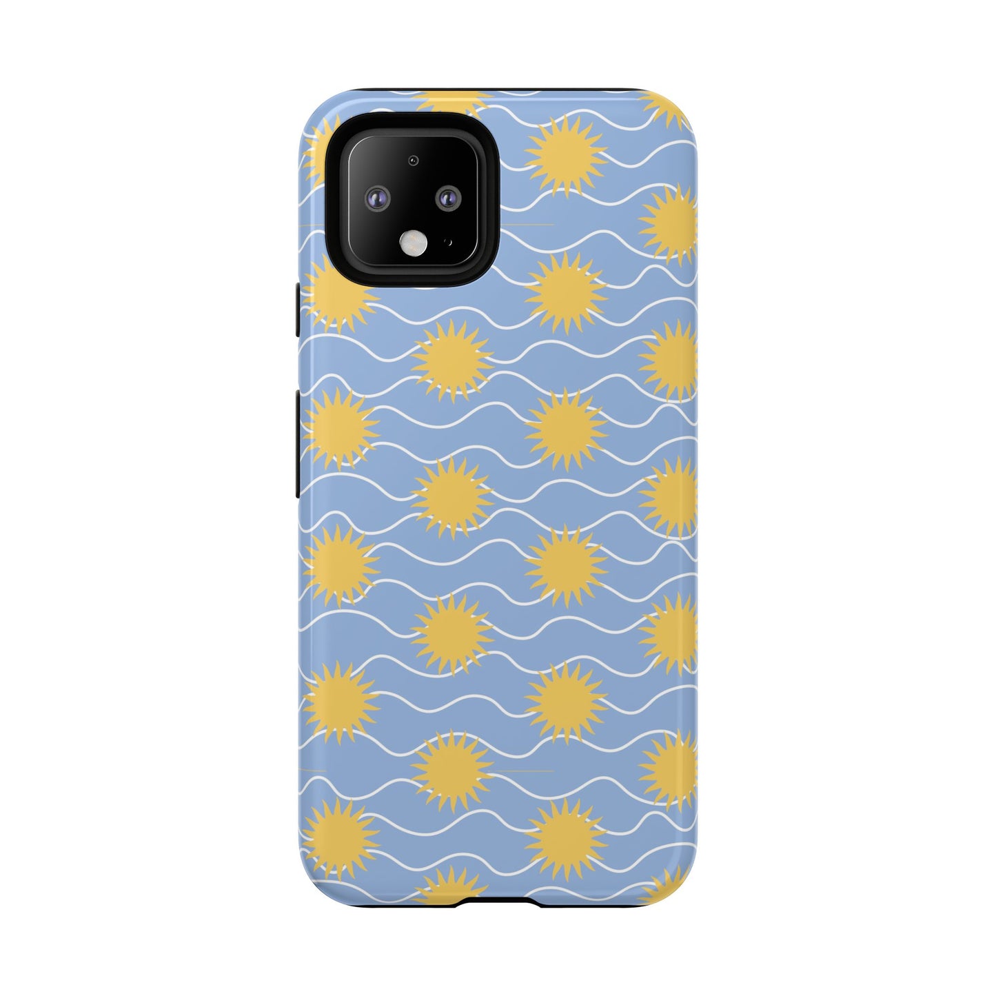 Sunny Waves Blue Google Pixel Case